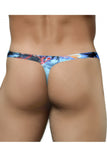 Doreanse Men's Underwear 1341-PRN Deep Sea Thong Color Printed