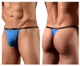 Doreanse Men's Underwear 1390-BLU Aire Thongs Color Cobalt Blue