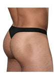 Doreanse Men's Underwear 1392-BLK Euro Thong Color Black