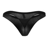 Doreanse Men's Underwear 1392-BLK Euro Thong Color Black