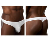 Doreanse Men's Underwear 1392-WHT Euro Thong Color White