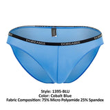 Doreanse Men's Underwear 1395-BLU Aire Bikini Color Cobalt Blue