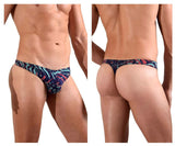 Doreanse Men's Underwear 1406-PRN Submarine Thongs Color Printed