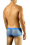 Doreanse Men's Underwear 1588-BLU Mesh Trunk Color Blue