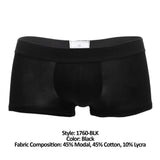 Doreanse Men's Underwear 1760-BLK Low-rise Trunk Color Black