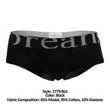 Doreanse Men's Underwear 1779-BLK Pouch Mini Trunk Color Black