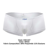 ErgoWear Men's Underwear EW1167 X4D Trunks Color White
