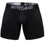 ErgoWear Men's Underwear EW1690 MAX FLOW Boxer Briefs Color Black