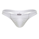 ErgoWear Men's Underwear EW1734 FEEL GR8 Cotton Thongs Color White
