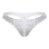 ErgoWear Men's Underwear EW1734 FEEL GR8 Cotton Thongs Color White