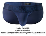 ErgoWear Men's Underwear EW1739 MAX BOLD Bikini Color Navy Blue