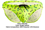 ErgoWear EW1765 X4D SW Swim Briefs Color Bright Yellow
