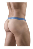 ErgoWear Men's Underwear EW1772 SLK SE G-String Color Peach-Birds
