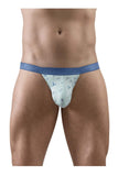 ErgoWear Men's Underwear EW1776 SLK SE G-String Color Frost-Birds