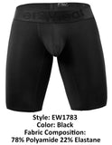 ErgoWear EW1783 MAX BOLD Athletic Shorts Color Black