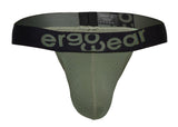 ErgoWear Men's Underwear EW1785 MAX FLOW G-String Color Dark Green