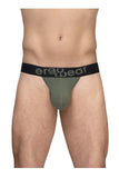 ErgoWear Men's Underwear EW1785 MAX FLOW G-String Color Dark Green