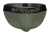 ErgoWear Men's Underwear EW1786 MAX FLOW Bikini Color Dark Green