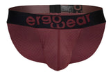 ErgoWear Men's Underwear EW1794 MAX FLOW Bikini Color Burgundy