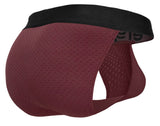 ErgoWear Men's Underwear EW1794 MAX FLOW Bikini Color Burgundy