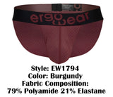 ErgoWear EW1794 MAX FLOW Bikini Color Burgundy