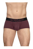 ErgoWear Men's Underwear EW1795 MAX FLOW Trunks Color Burgundy