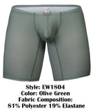 ErgoWear EW1804 X4D SE Boxer Briefs Color Olive Green