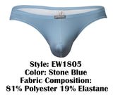 ErgoWear EW1805 X4D SE Thongs Color Stone Blue