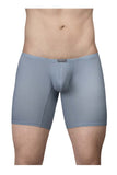 ErgoWear Men's Underwear EW1808 X4D SE Boxer Briefs Color Stone Blue