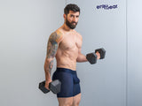 ErgoWear Men's Underwear EW1815 MAX BOLD SE Boxer Briefs Color Dark Blue