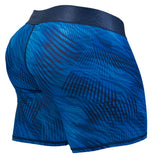 ErgoWear Men's Underwear EW1819 MAX BOLD SE Boxer Briefs Color Mid Blue