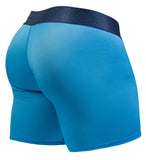 ErgoWear Men's Underwear EW1823 MAX BOLD SE Boxer Briefs Color River Blue