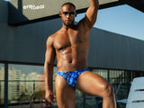 ErgoWear EW1826 FEEL SW Swim Bikini Color Royal Blue-Palms