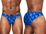 ErgoWear EW1826 FEEL SW Swim Bikini Color Royal Blue-Palms