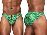 ErgoWear EW1828 FEEL SW Swim Bikini Color Aqua-Leaves