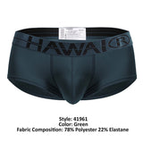 HAWAIR 41961 Microfiber Briefs Color Green