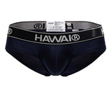 HAWAIR 41962 Cotton blend Briefs Color Dark Blue-01