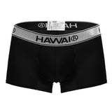 HAWAIR Men's Underwear 41977 Microfiber Trunks Color Black-01