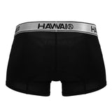 HAWAIR Men's Underwear 41977 Microfiber Trunks Color Black-01