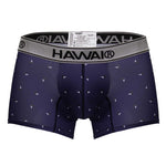 HAWAIR 42470 Printed Microfiber Trunks Color Blue