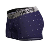 HAWAIR Men's Underwear 42470 Printed Microfiber Trunks Color Blue