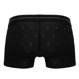 HAWAIR Men's Underwear 42520 Printed Microfiber Trunks Color Black