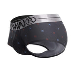 HAWAIR 42530 Printed Microfiber Briefs Color Gray