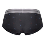 HAWAIR 42530 Printed Microfiber Briefs Color Gray