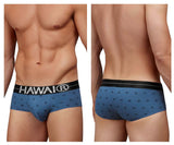 HAWAIR 42531 Cotton blend Briefs Color Blue Quartz
