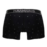 HAWAIR Men's Underwear 42570 Microfiber Trunks Color Black