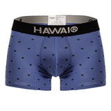 HAWAIR Men's Underwear 42571 Cotton blend Trunks Color Blue Quartz