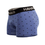 HAWAIR Men's Underwear 42571 Cotton blend Trunks Color Blue Quartz