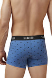 HAWAIR Men's Underwear 42571 Cotton blend Trunks Color Blue Quartz