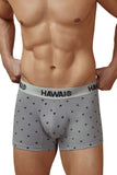HAWAIR Men's Underwear 42571 Cotton blend Trunks Color Gray